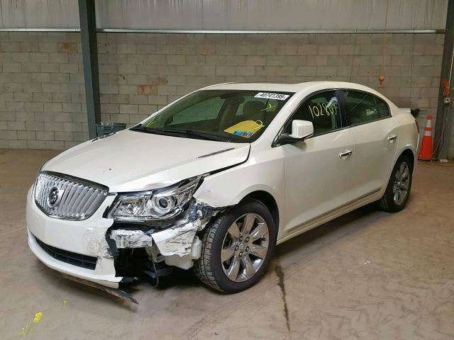 1G4GC5ED7BF367214 - 2011 BUICK LACROSSE C WHITE photo 2