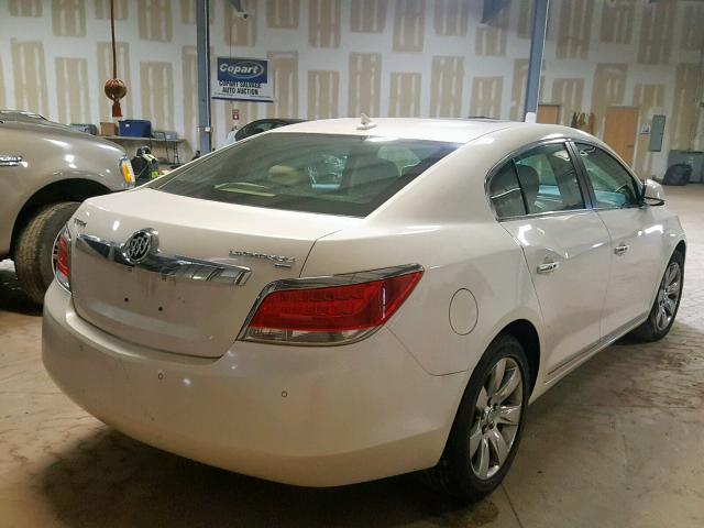 1G4GC5ED7BF367214 - 2011 BUICK LACROSSE C WHITE photo 4