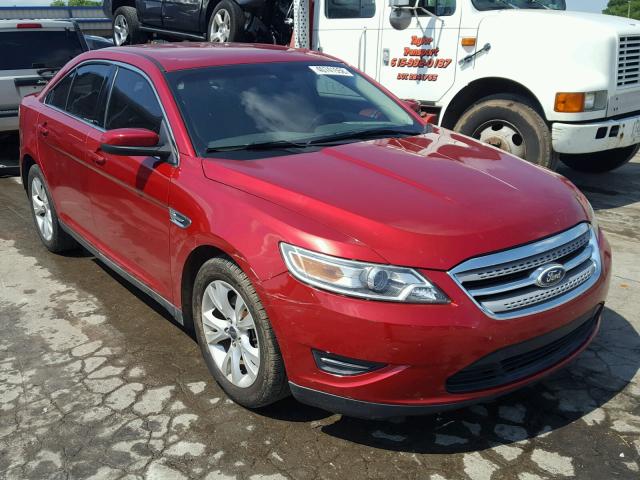 1FAHP2EW8BG142247 - 2011 FORD TAURUS SEL RED photo 1