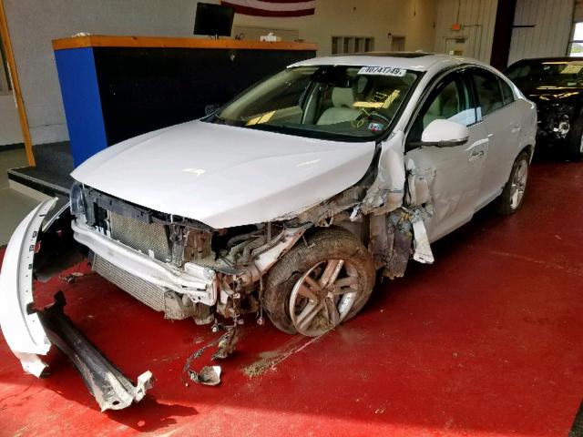 YV1612TB9F1317353 - 2015 VOLVO S60 PREMIE WHITE photo 2