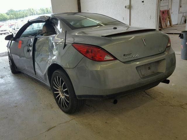 1G2ZH35N474238432 - 2007 PONTIAC G6 GT GRAY photo 3