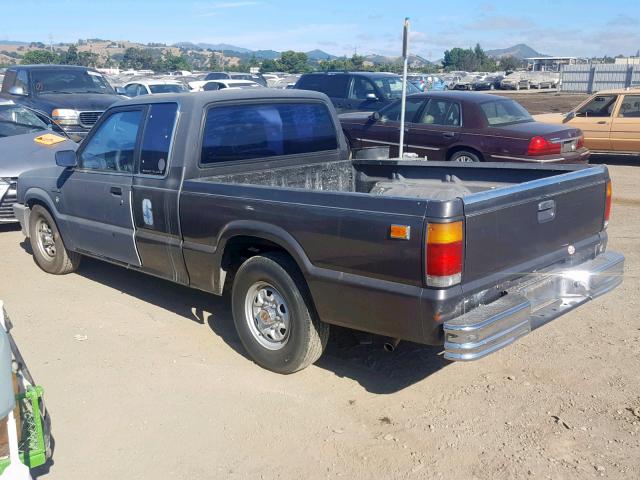 JM2UF3136H0122881 - 1987 MAZDA B2200 CAB GRAY photo 3