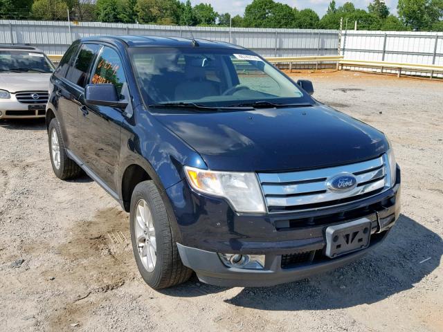 2FMDK38C89BA79016 - 2009 FORD EDGE SEL BLUE photo 1