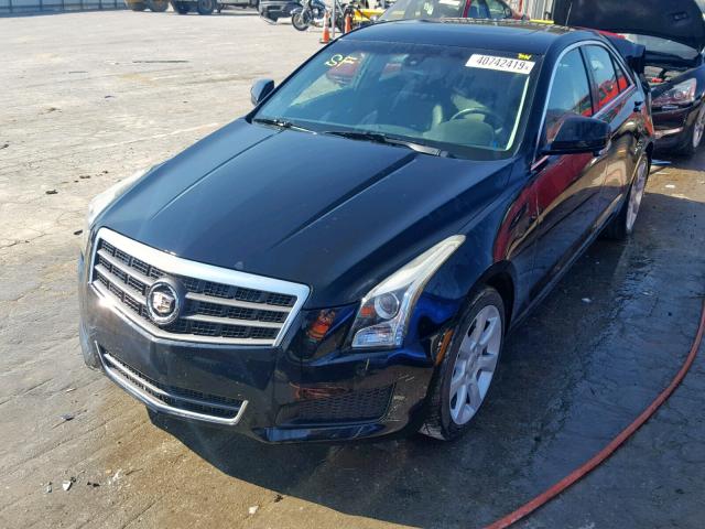 1G6AA5RA0D0156381 - 2013 CADILLAC ATS BLACK photo 2