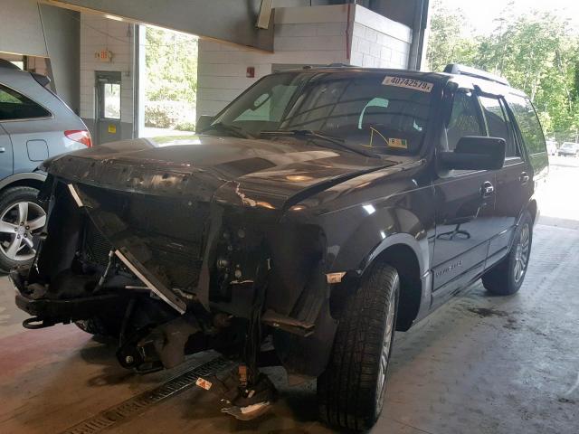 5LMJJ2J52BEJ06925 - 2011 LINCOLN NAVIGATOR BLACK photo 2