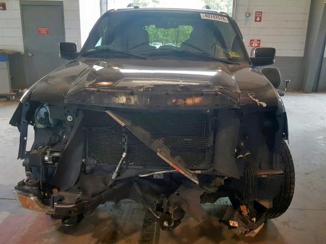 5LMJJ2J52BEJ06925 - 2011 LINCOLN NAVIGATOR BLACK photo 9