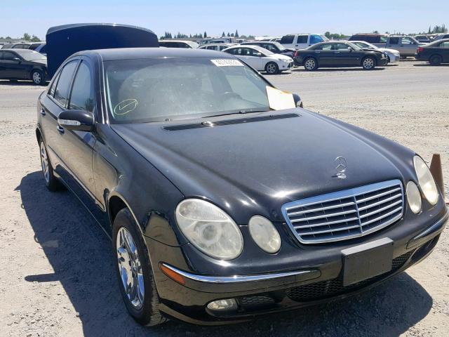 WDBUF56J76A773708 - 2006 MERCEDES-BENZ E 350 BLACK photo 1