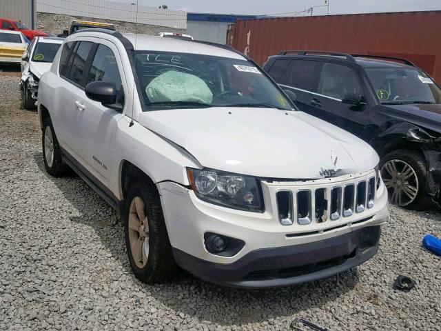 1C4NJCBA3GD641222 - 2016 JEEP COMPASS SP თეთრი ფოტო 1