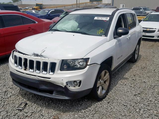 1C4NJCBA3GD641222 - 2016 JEEP COMPASS SP თეთრი ფოტო 2