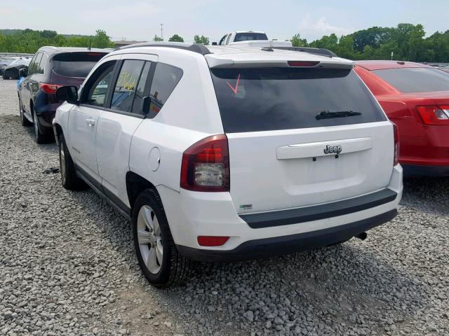 1C4NJCBA3GD641222 - 2016 JEEP COMPASS SP თეთრი ფოტო 3