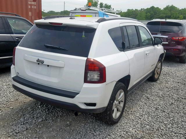 1C4NJCBA3GD641222 - 2016 JEEP COMPASS SP თეთრი ფოტო 4