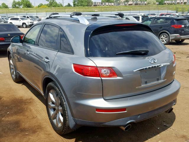 JNRBS08WX4X402889 - 2004 INFINITI FX45 SILVER photo 3