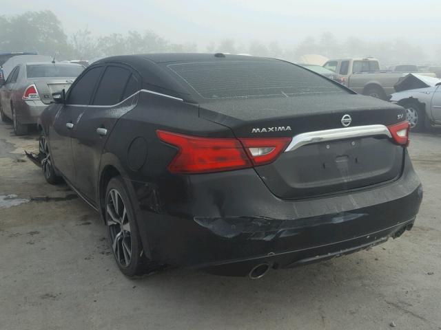 1N4AA6AP4HC381531 - 2017 NISSAN MAXIMA 3.5 BLACK photo 3