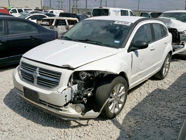 1B3CB5HA7BD269594 - 2011 DODGE CALIBER HE WHITE photo 2