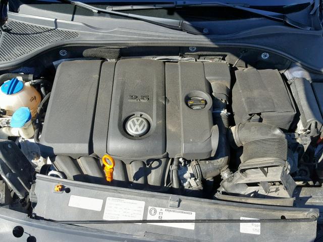 1VWAP7A33CC070741 - 2012 VOLKSWAGEN PASSAT S BLUE photo 7