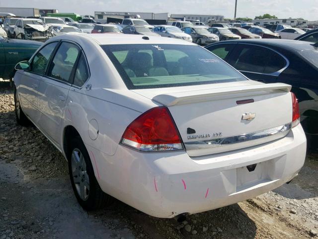 2G1WU581069206130 - 2006 CHEVROLET IMPALA LTZ WHITE photo 3