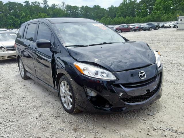 JM1CW2DL7C0142524 - 2012 MAZDA 5 BLACK photo 1