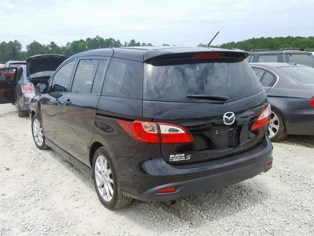 JM1CW2DL7C0142524 - 2012 MAZDA 5 BLACK photo 3