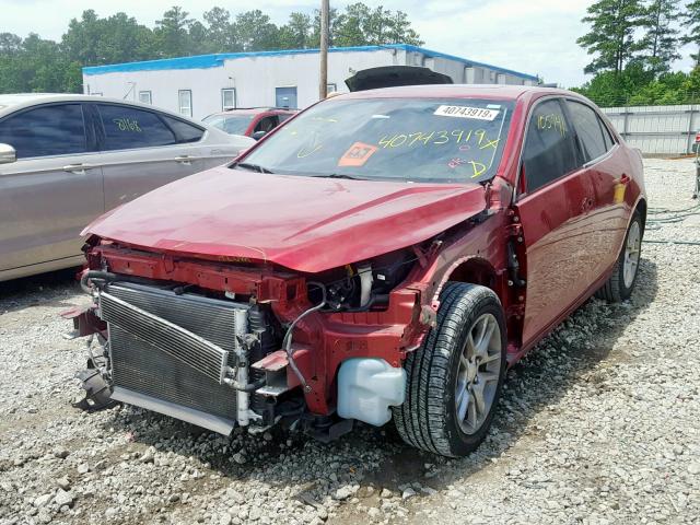 1G11D5RR3DF113881 - 2013 CHEVROLET MALIBU 1LT 红色 照片 2