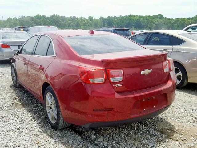 1G11D5RR3DF113881 - 2013 CHEVROLET MALIBU 1LT 红色 照片 3