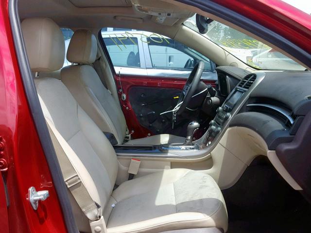 1G11D5RR3DF113881 - 2013 CHEVROLET MALIBU 1LT 红色 照片 5