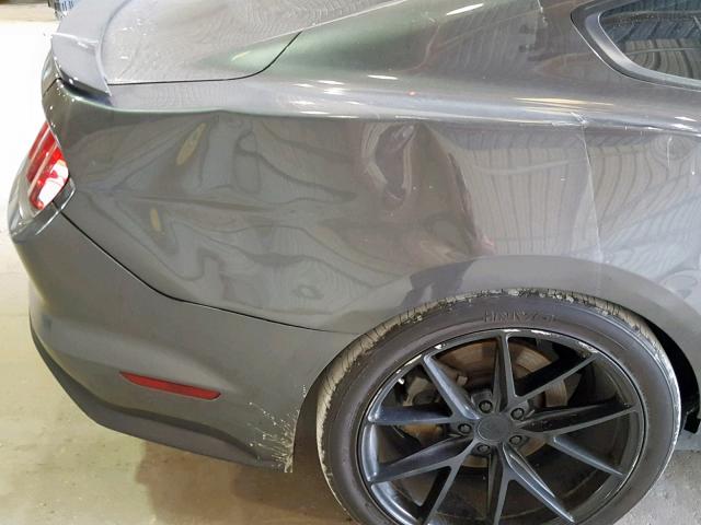 1FA6P8CF5F5351511 - 2015 FORD MUSTANG GT GRAY photo 9