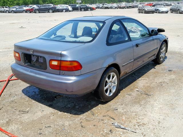 2HGEJ2227SH549420 - 1995 HONDA CIVIC DX SILVER photo 4