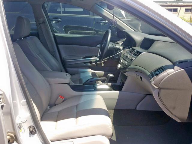 1HGCP2F81AA172505 - 2010 HONDA ACCORD EXL SILVER photo 5