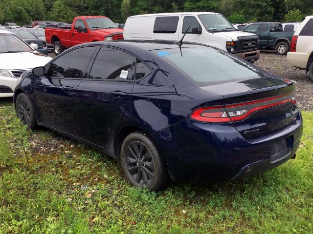 1C3CDFDH3ED865182 - 2014 DODGE DART SE AE BLUE photo 3