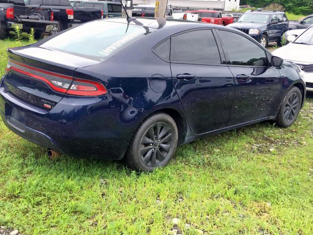 1C3CDFDH3ED865182 - 2014 DODGE DART SE AE BLUE photo 4