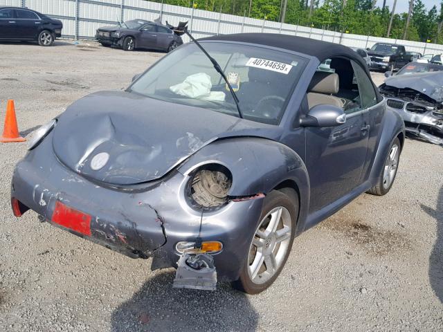 3VWCD21Y34M307938 - 2004 VOLKSWAGEN NEW BEETLE Gümüş foto 2