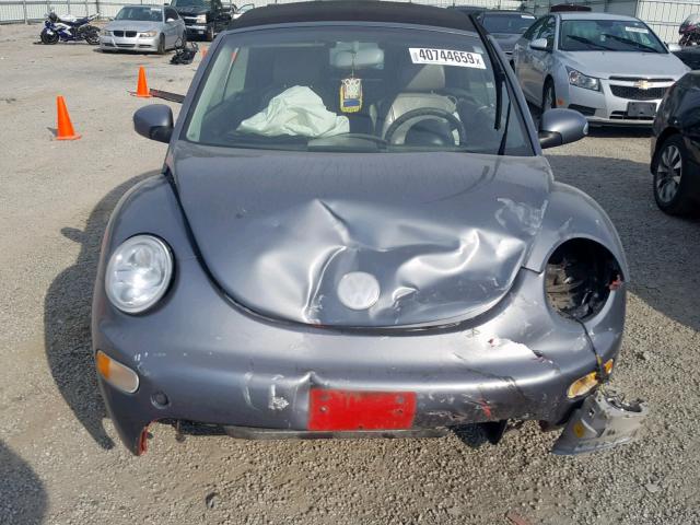 3VWCD21Y34M307938 - 2004 VOLKSWAGEN NEW BEETLE Gümüş foto 7