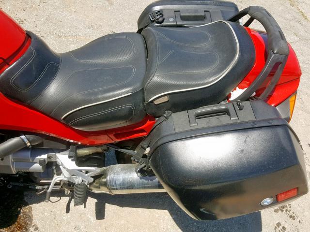 WB104160XR0310927 - 1994 BMW R1100 RS RED photo 6