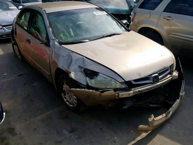 1HGCM56165A128955 - 2005 HONDA ACCORD DX GOLD photo 1