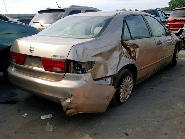 1HGCM56165A128955 - 2005 HONDA ACCORD DX GOLD photo 4