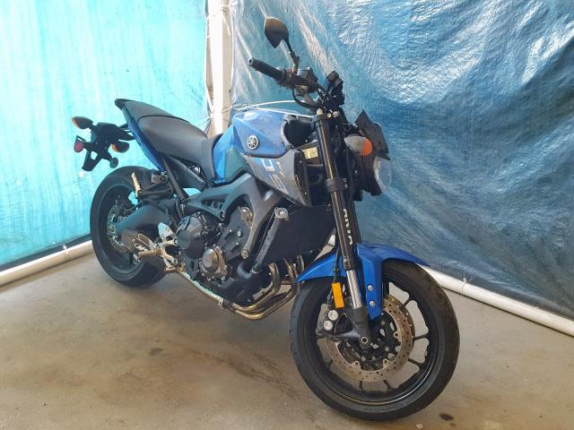 JYARN33E1GA009551 - 2016 YAMAHA FZ09 BLUE photo 1