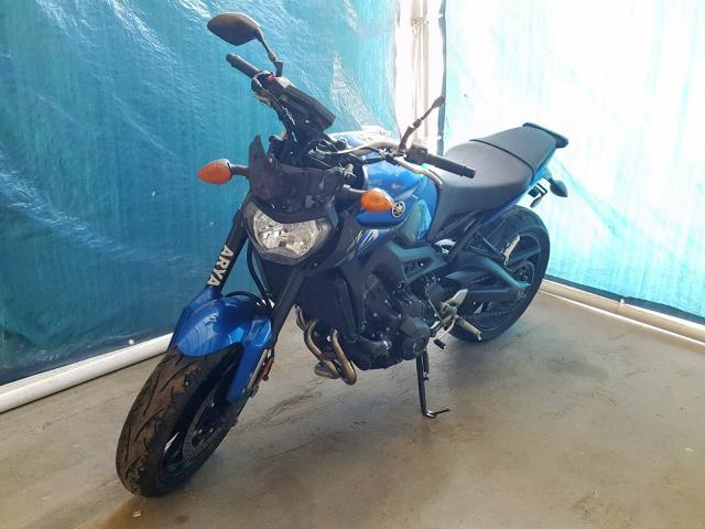 JYARN33E1GA009551 - 2016 YAMAHA FZ09 BLUE photo 2