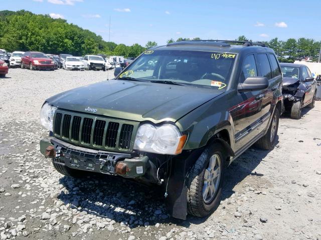 1J8GR48K27C678297 - 2007 JEEP GRAND CHER GREEN photo 2