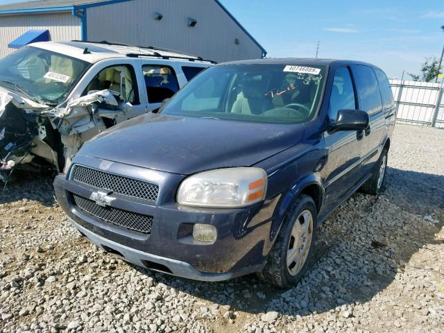 1GNDV23WX8D193414 - 2008 CHEVROLET UPLANDER L 灰色 照片 2
