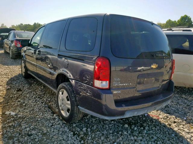 1GNDV23WX8D193414 - 2008 CHEVROLET UPLANDER L 灰色 照片 3