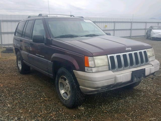 1J4GZ58S0TC206603 - 1996 JEEP GRAND CHER MAROON photo 1