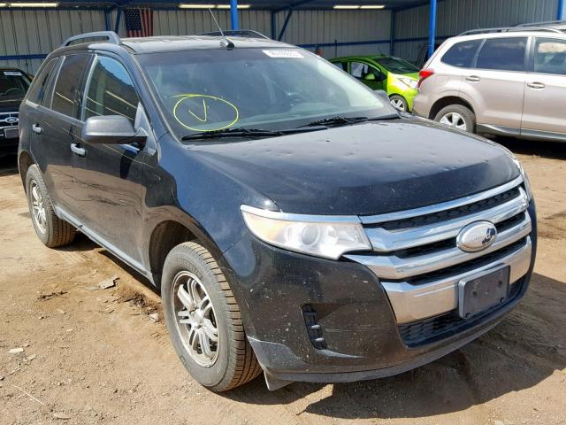 2FMDK3GC3BBB60898 - 2011 FORD EDGE SE BLACK photo 1