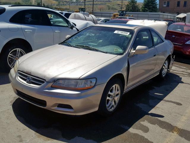 1HGCG22542A007464 - 2002 HONDA ACCORD EX TAN photo 2