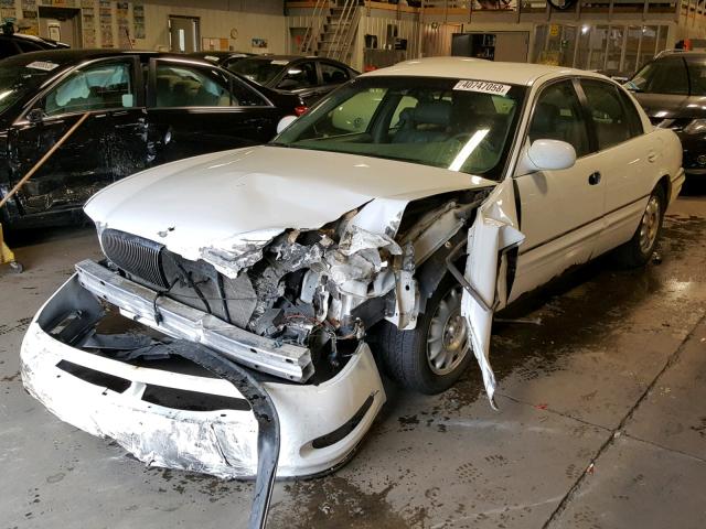 1G4CW52K0X4657421 - 1999 BUICK PARK AVENU WHITE photo 2