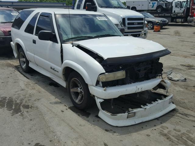 1GNCS18X14K102178 - 2004 CHEVROLET BLAZER WHITE photo 1