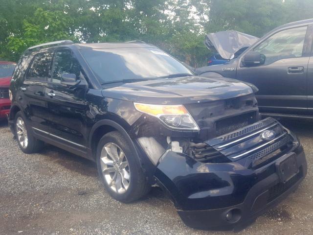 1FMHK8F83CGA11963 - 2012 FORD EXPLORER L BLACK photo 1