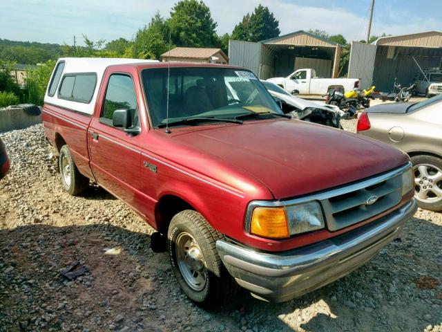 1FTCR10UXVTA85740 - 1997 FORD RANGER RED photo 1