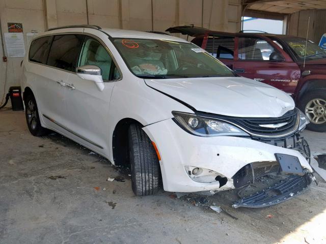 2C4RC1N75JR126761 - 2018 CHRYSLER PACIFICA H WHITE photo 1