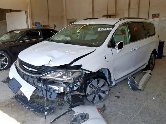 2C4RC1N75JR126761 - 2018 CHRYSLER PACIFICA H WHITE photo 2