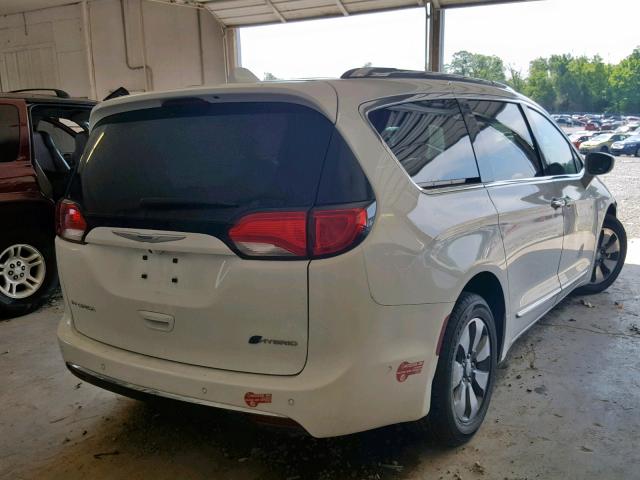 2C4RC1N75JR126761 - 2018 CHRYSLER PACIFICA H WHITE photo 4